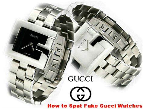 how to tell a fake gucci watch|gucci knockoff watches.